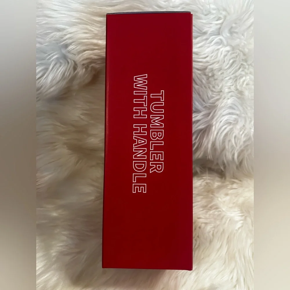 Meoky Red 40 Oz Spillproof Tumbler with Straw